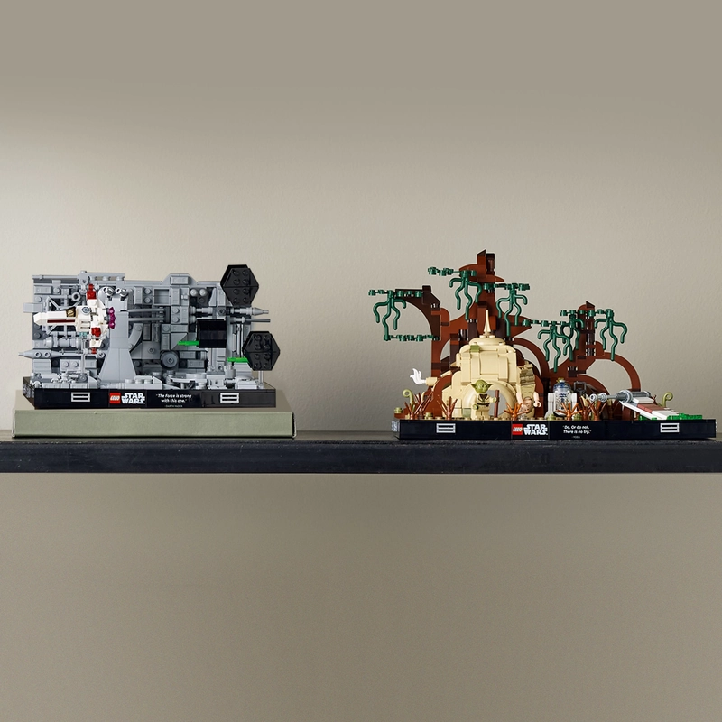 LEGO 75330 Star Wars Dagobah Jedi Training Diorama
