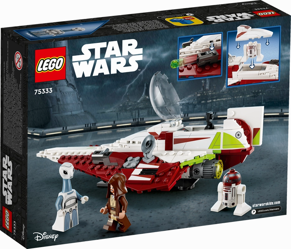 LEGO 75333 Star Wars Obi-Wan Kenobi's Jedi Starfighter