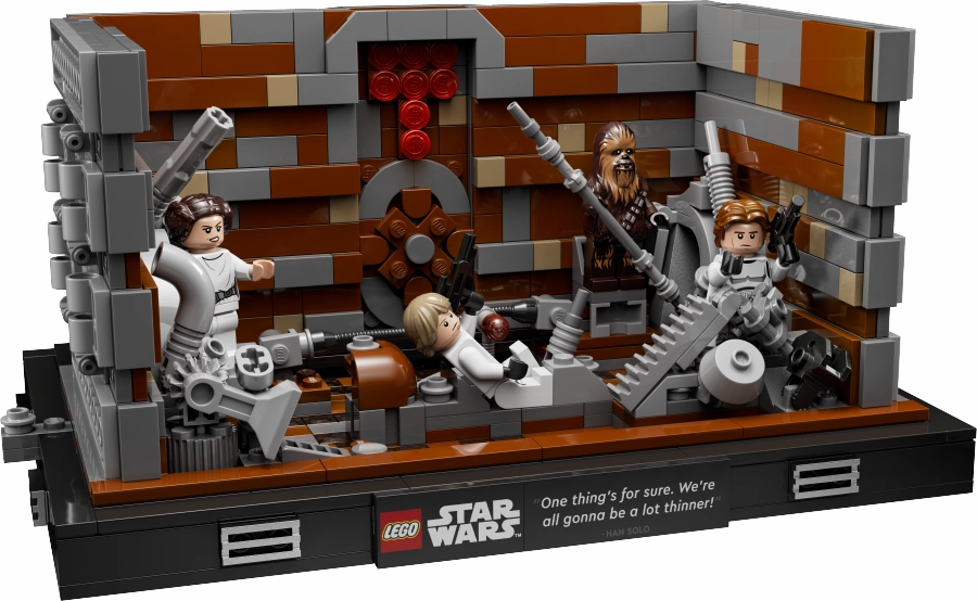 LEGO 75339 Star Wars Death Star Trash Compactor Diorama