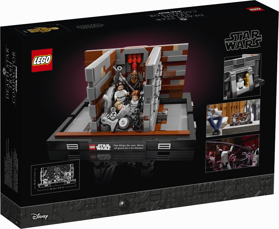 LEGO 75339 Star Wars Death Star Trash Compactor Diorama