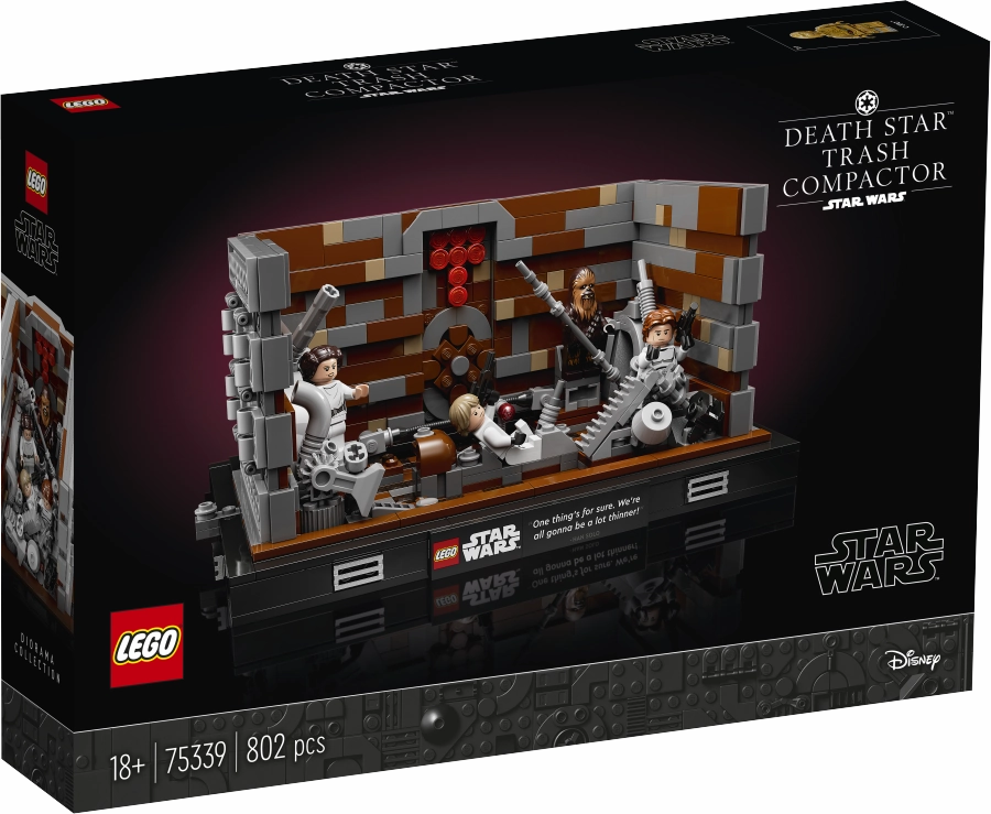 LEGO 75339 Star Wars Death Star Trash Compactor Diorama