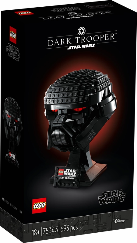 LEGO 75343 Star Wars Dark Trooper Helmet