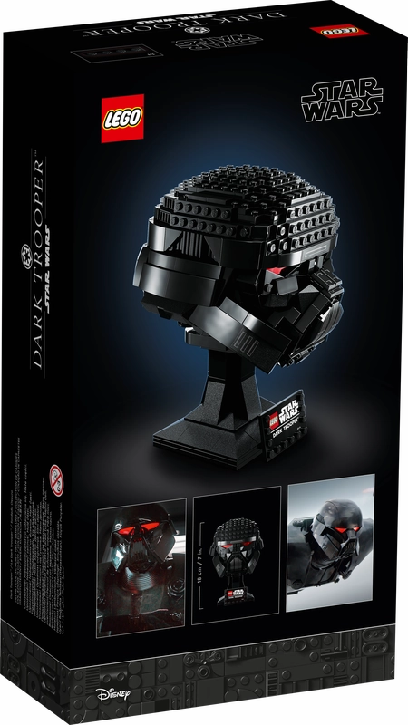 LEGO 75343 Star Wars Dark Trooper Helmet
