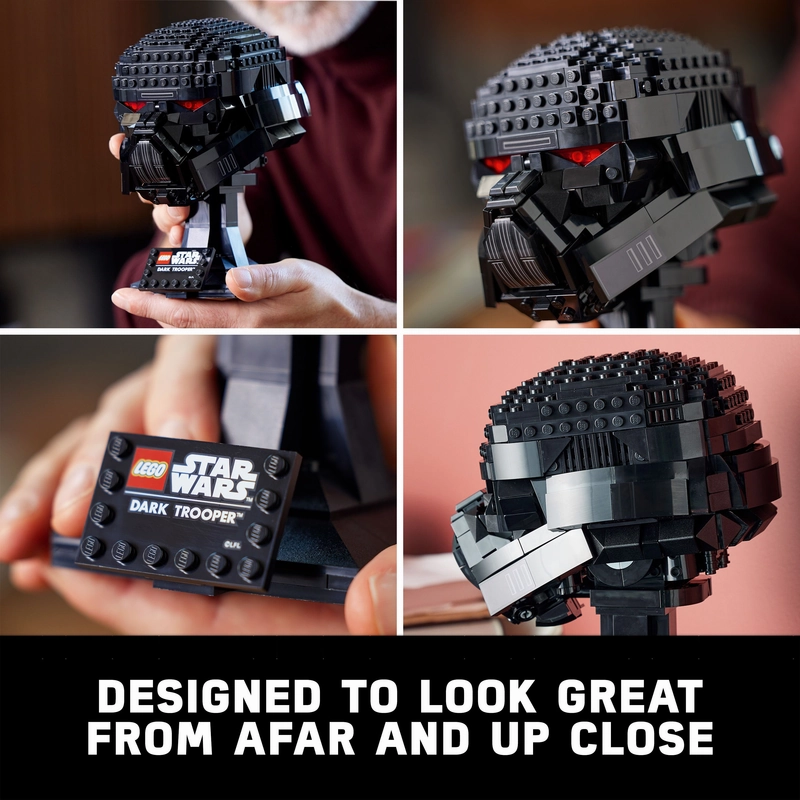 LEGO 75343 Star Wars Dark Trooper Helmet