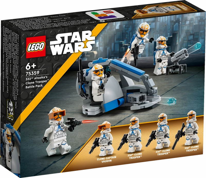 LEGO 75359 Star Wars 332Nd Ahsokas Clone Trooper Battle Pack