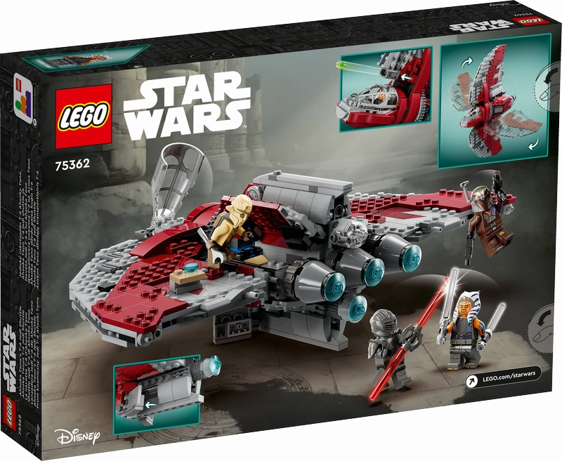 LEGO 75362 Star Wars Ahsoka Tano's T-6 Jedi Shuttle