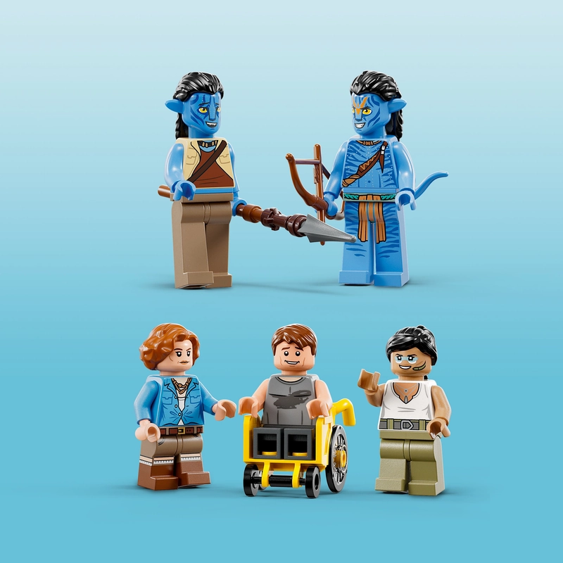 LEGO 75573 Avatar Floating Mountains: Site 26 & Rda Samson
