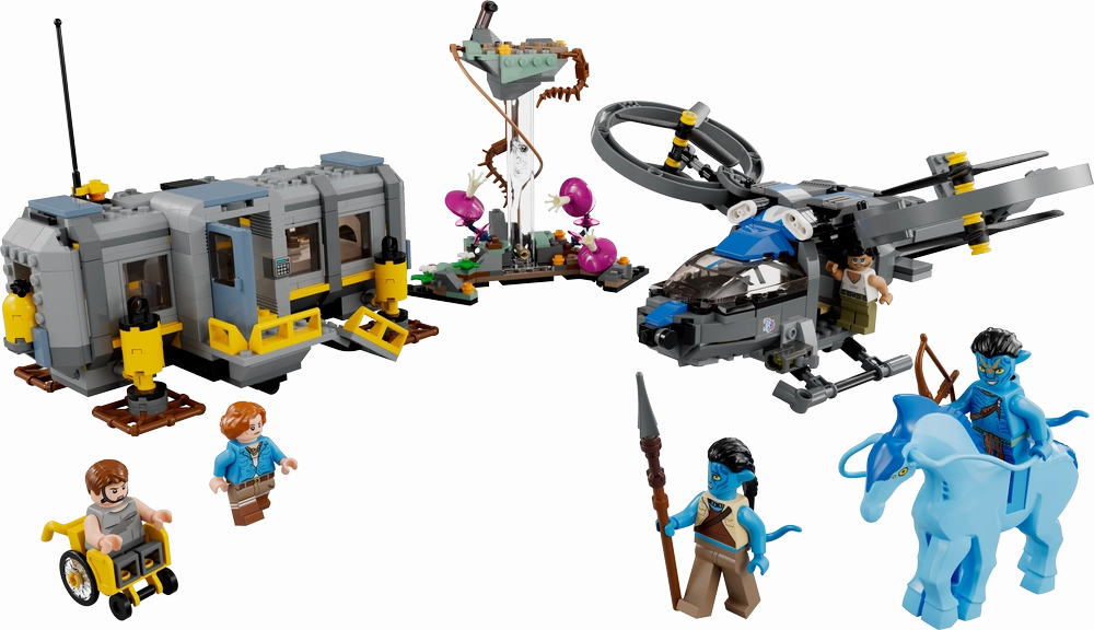 LEGO 75573 Avatar Floating Mountains: Site 26 & Rda Samson