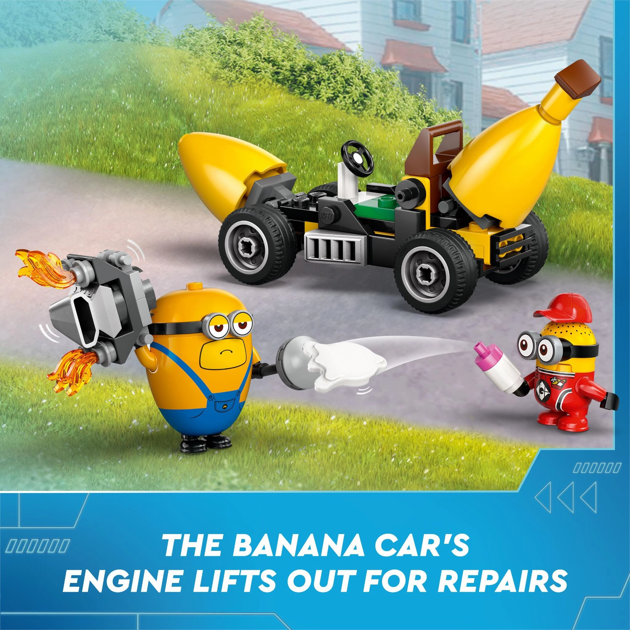LEGO 75580 Despicable Me 4 Minions And Banana Car