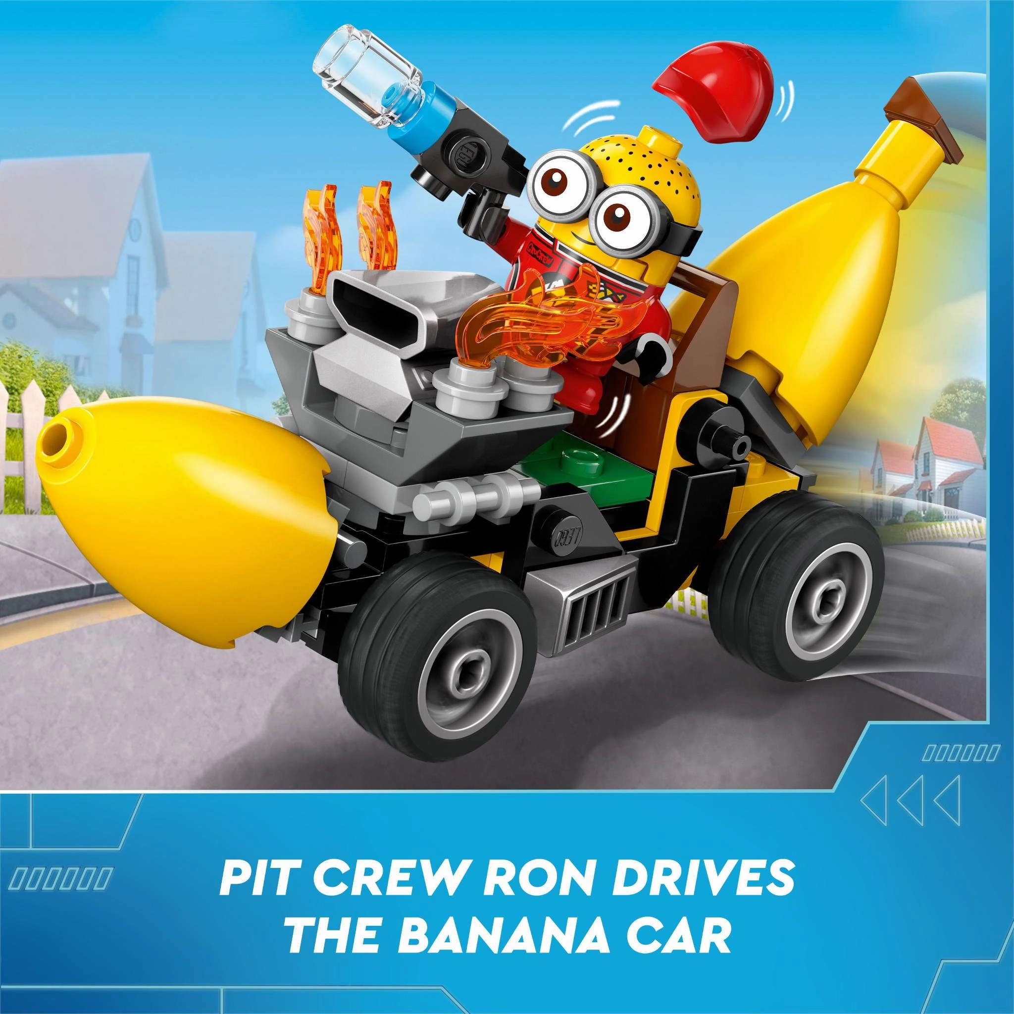 LEGO 75580 Despicable Me 4 Minions And Banana Car