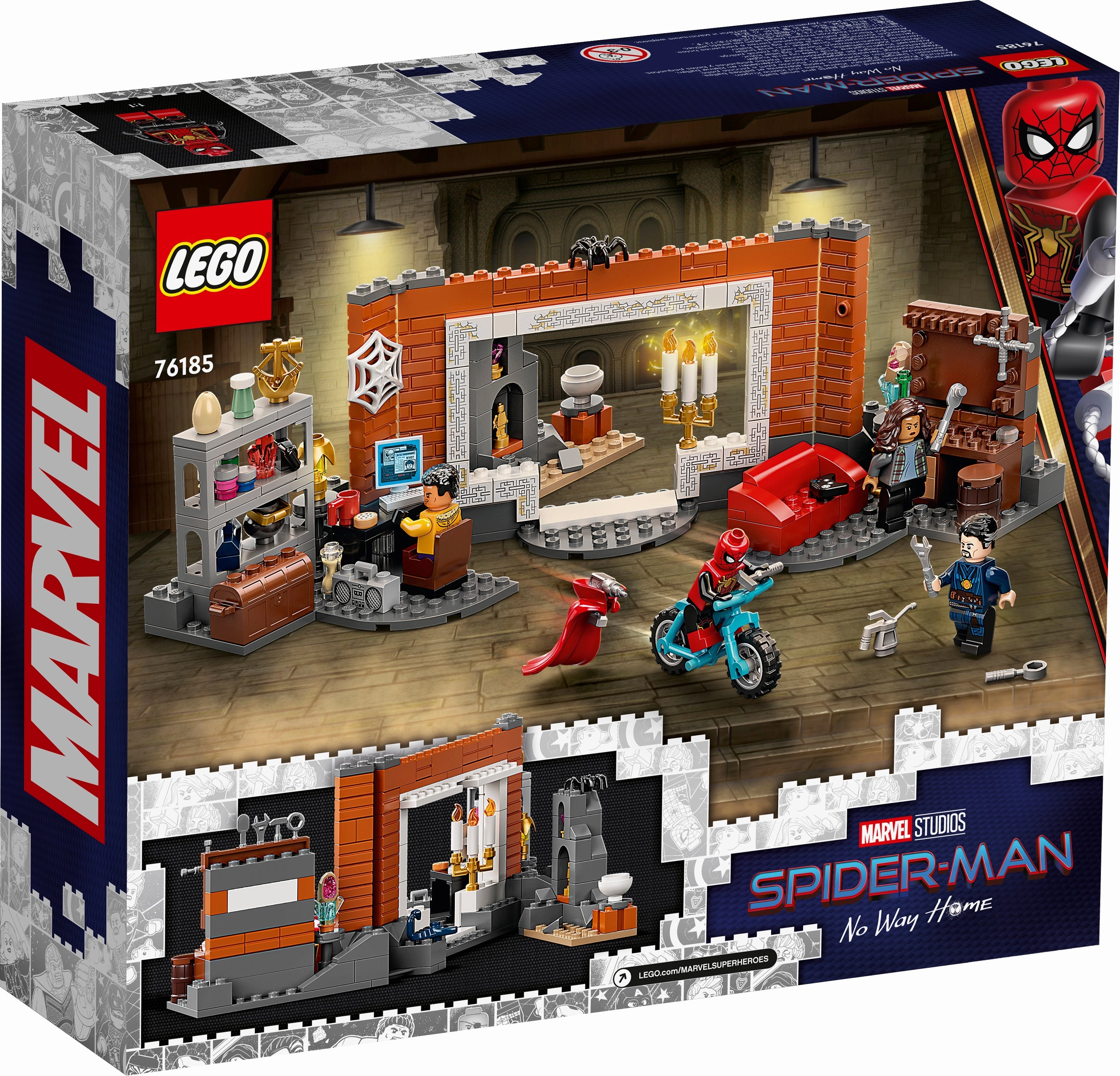 LEGO 76185 Super Heroes Marvel Spider-Man Spider-Man At The Sanctum Workshop