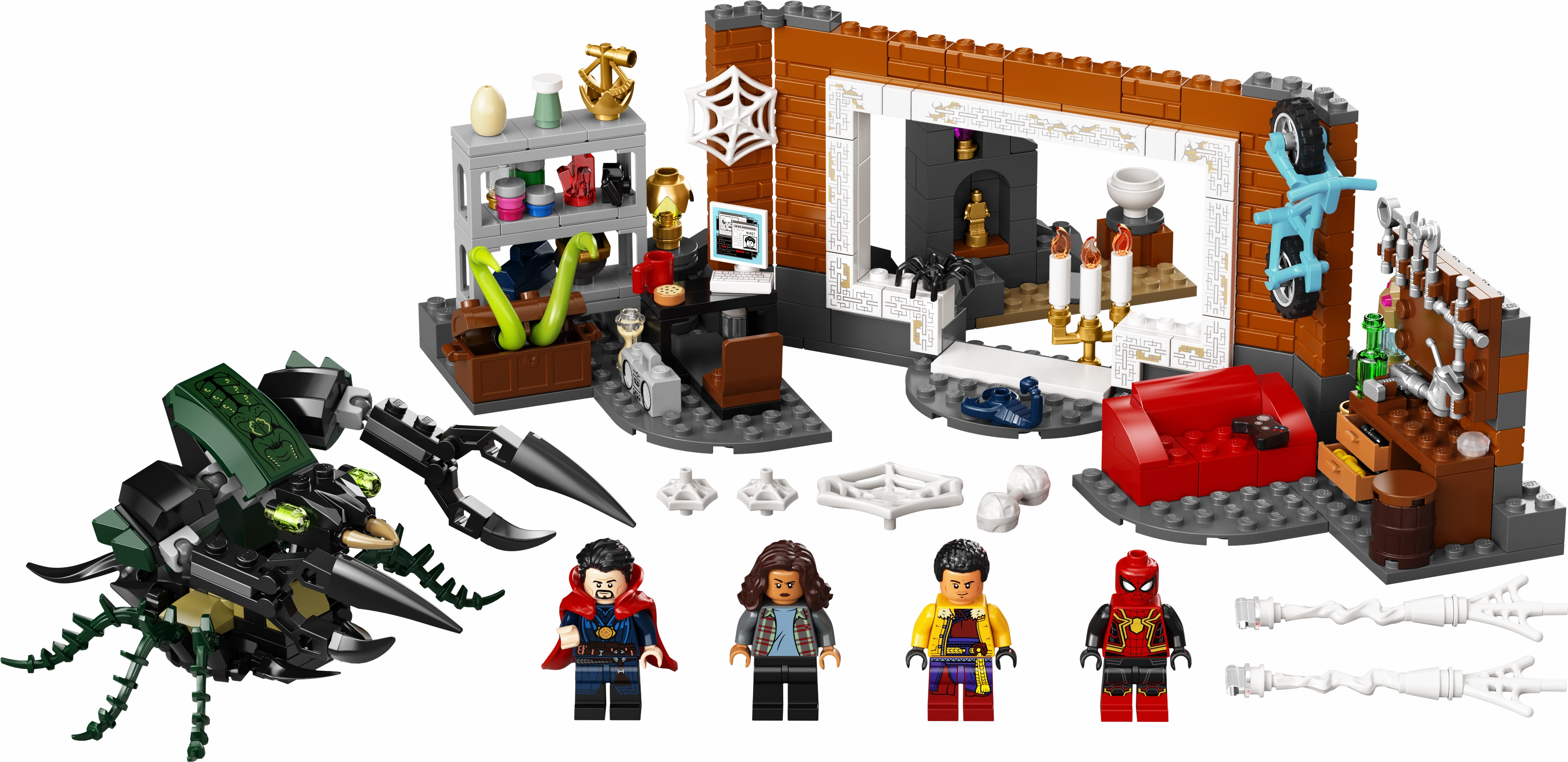 LEGO 76185 Super Heroes Marvel Spider-Man Spider-Man At The Sanctum Workshop