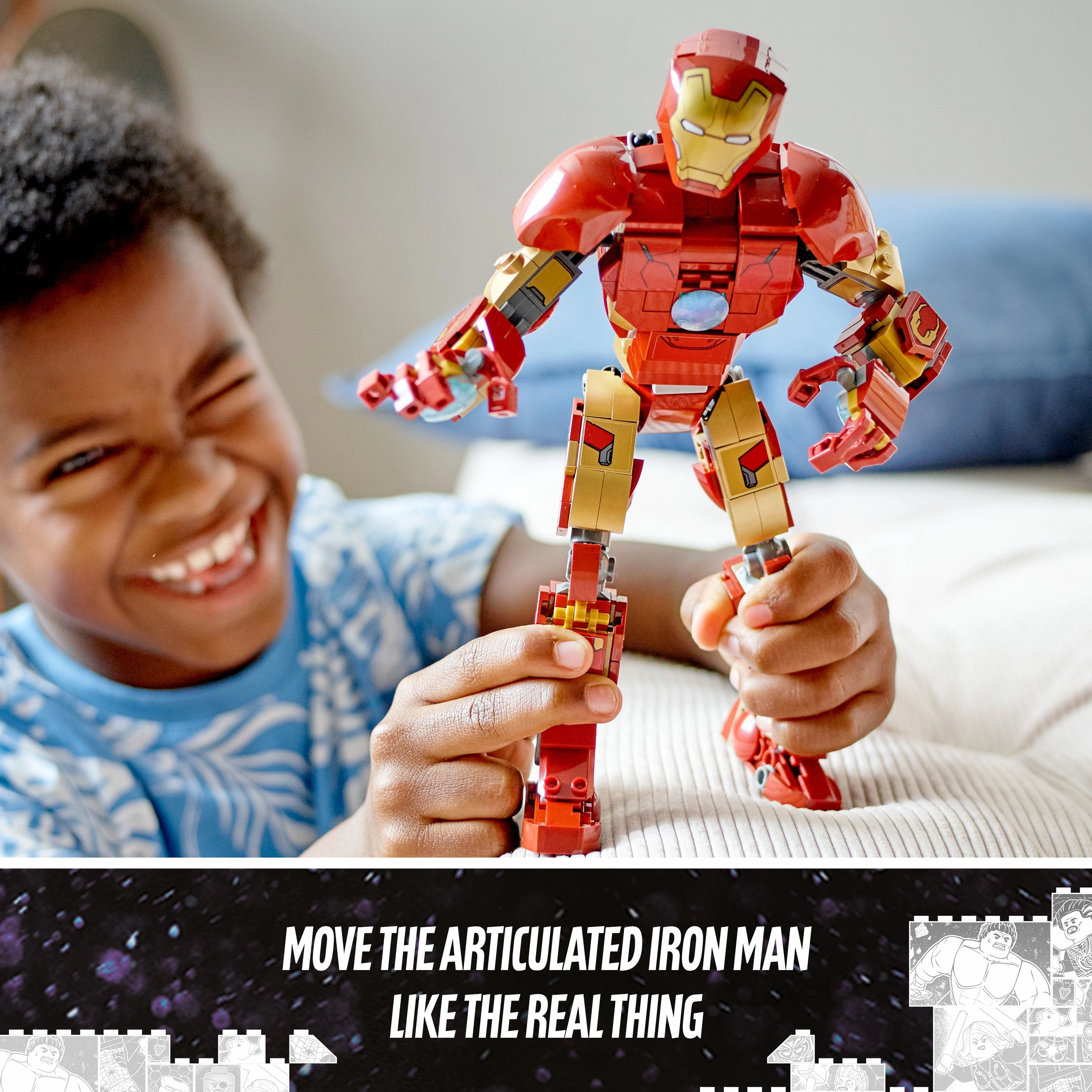 LEGO 76206 Super Heroes Marvel Iron Man Figure