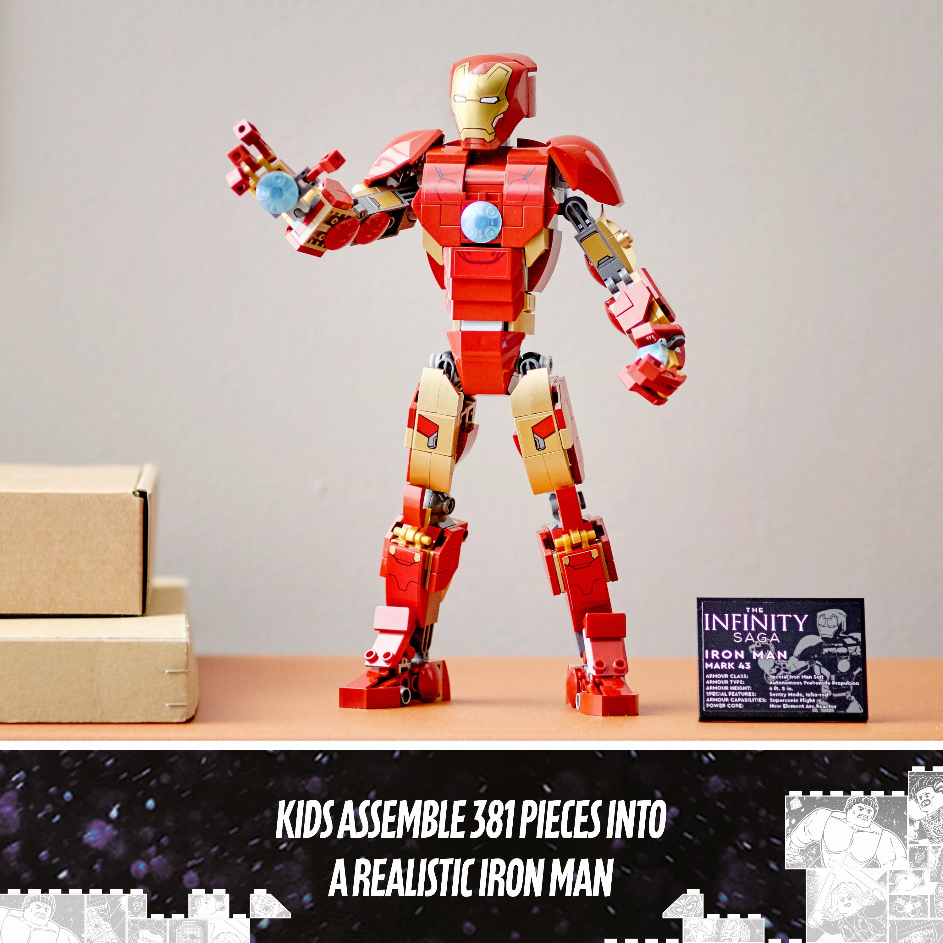 LEGO 76206 Super Heroes Marvel Iron Man Figure