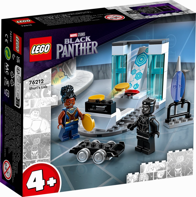 LEGO 76212 Super Heroes Marvel Black Panther: Shuri's Lab