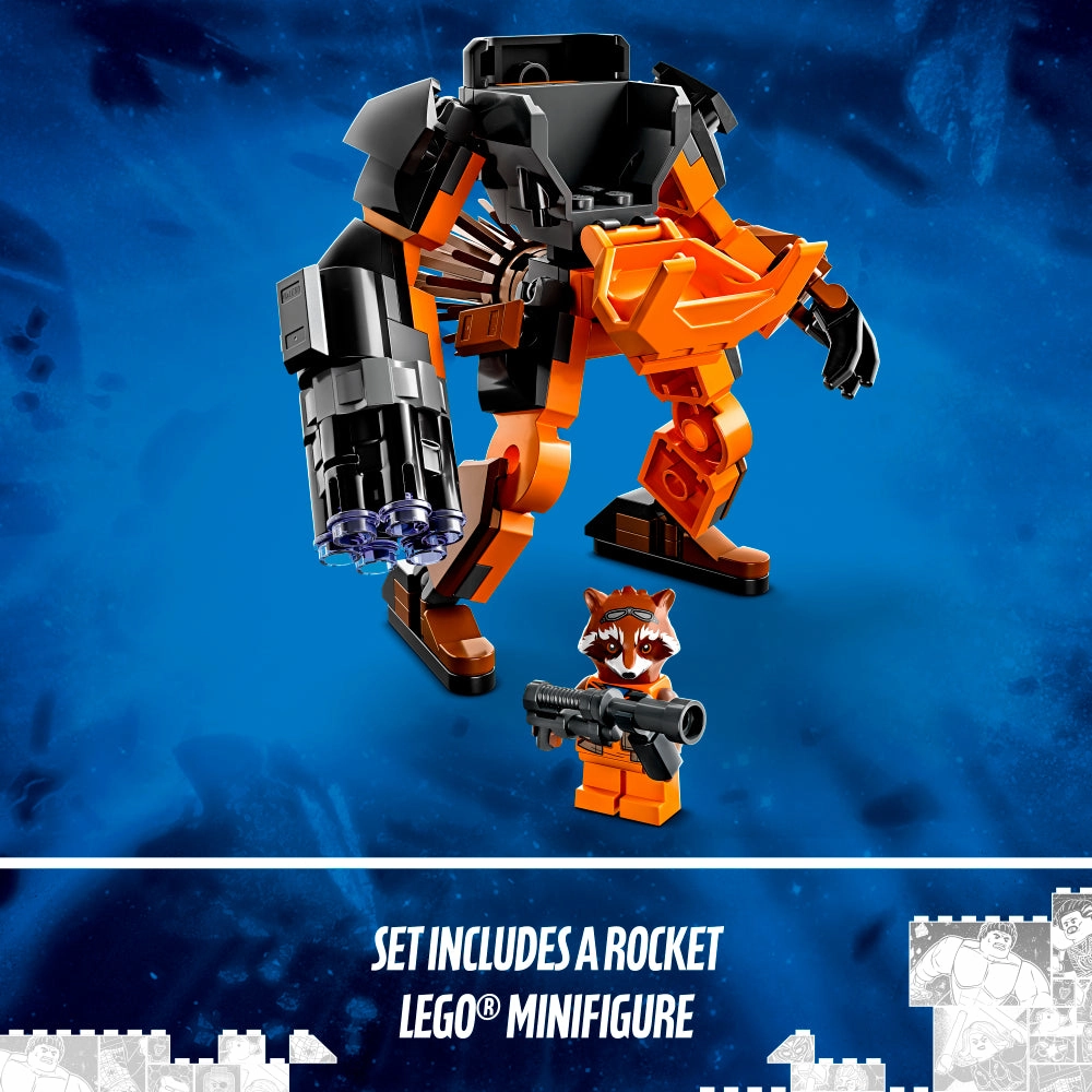 LEGO 76243 Super Heroes Marvel Avengers Rocket Mech Armor