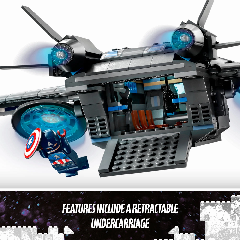 LEGO 76248 Super Heroes Marvel Avengers The Avengers Quinjet