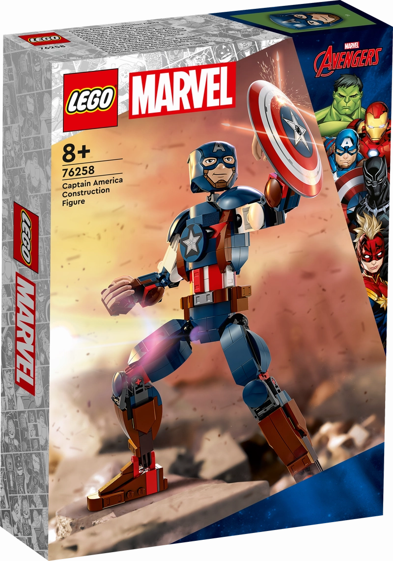LEGO 76258 Super Heroes Captain America Construction Figure