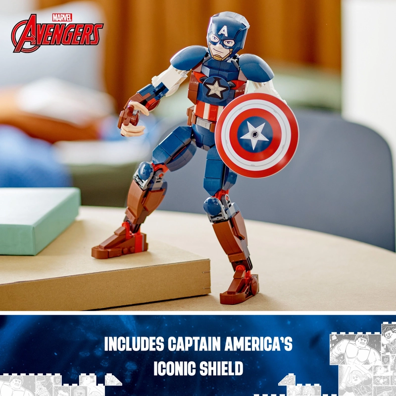 LEGO 76258 Super Heroes Captain America Construction Figure