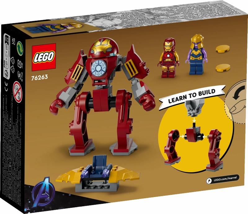 LEGO 76263 Marvel Iron Man Hulkbuster Vs Thanos