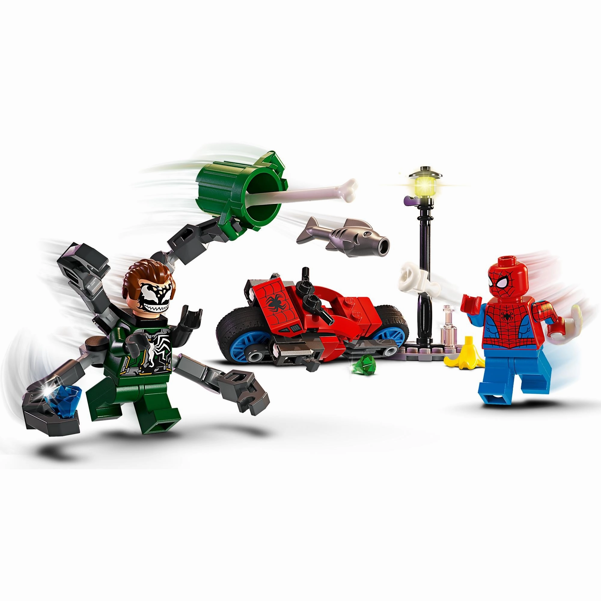 LEGO 76275 Marvel Motorcycle Chase: Spider-Man Vs. Doc Ock