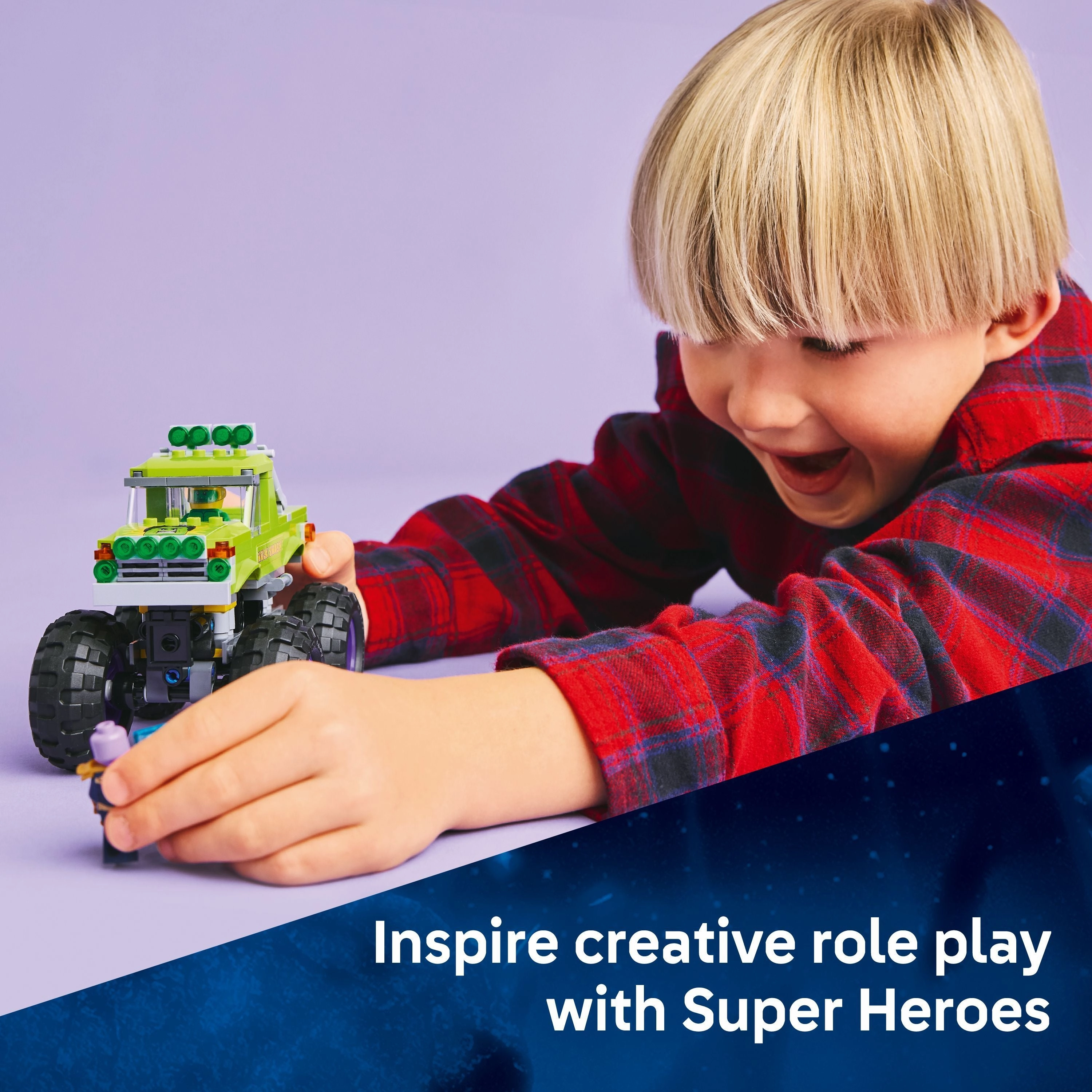 LEGO 76312 Super Heroes The Hulk Truck vs. Thanos