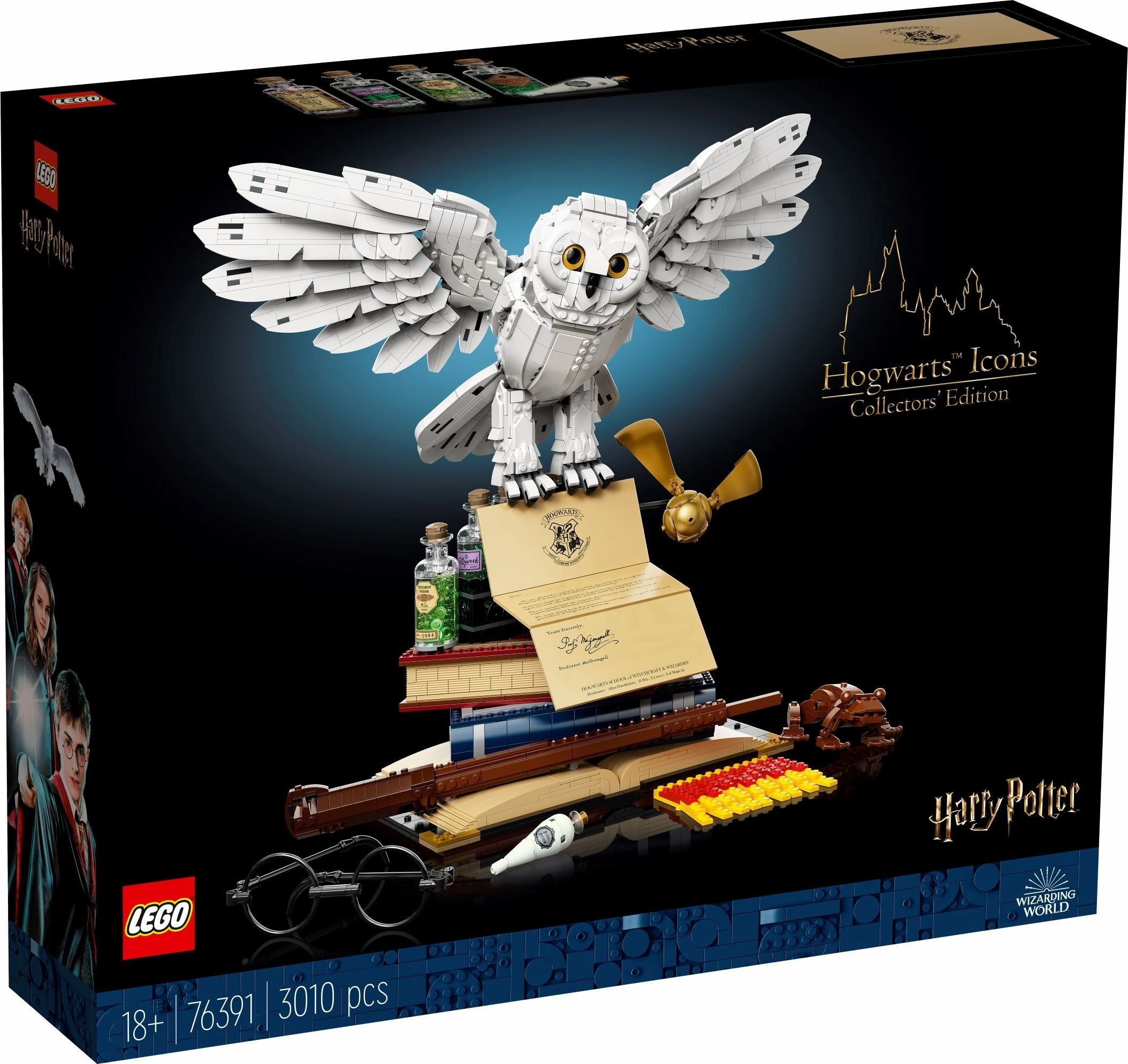 LEGO 76391 Harry Potter Hogwarts Icons - Collectors Edition