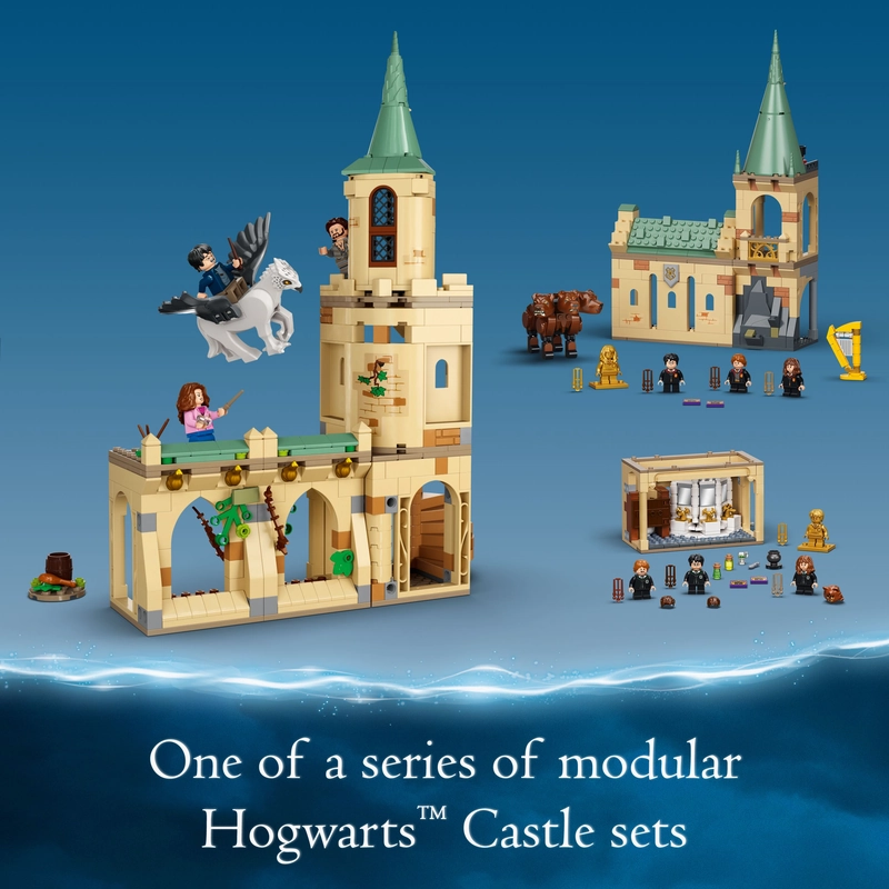 LEGO 76401 Harry Potter Hogwarts Courtyard: SiriusS Rescue Building Kit
