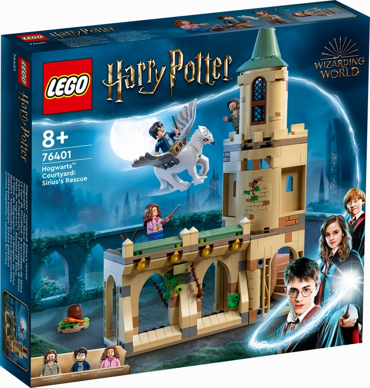 LEGO 76401 Harry Potter Hogwarts Courtyard: SiriusS Rescue Building Kit