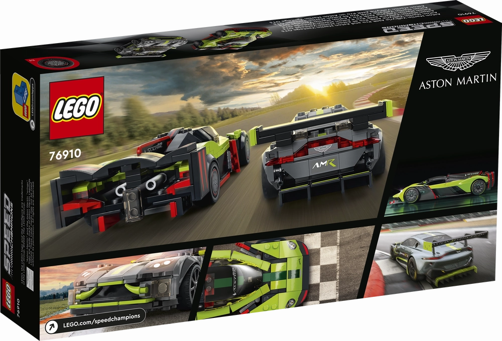 LEGO 76910 Speed Champions Aston Martin Valkyrie Amr Pro And Aston Martin Vantage GT3