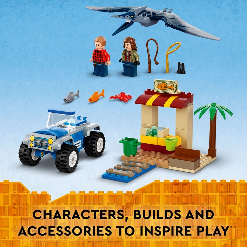 LEGO 76943 Jurassic World Pteranodon Chase