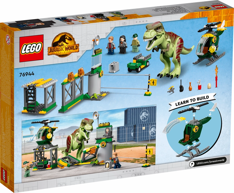LEGO 76944 Jurassic World T.Rex Dinosaur Breakout