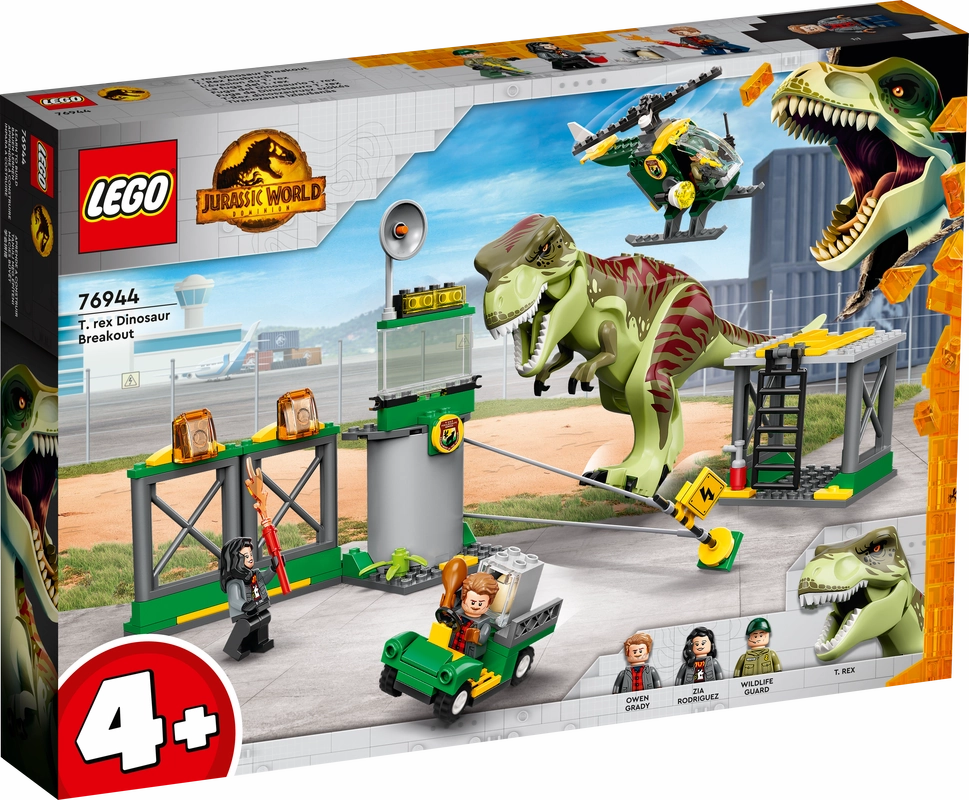 LEGO 76944 Jurassic World T.Rex Dinosaur Breakout