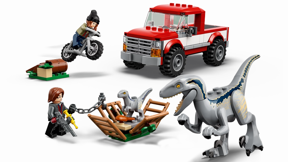 LEGO 76946 Jurassic World Blue & Beta Velociraptor Capture