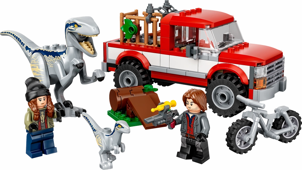 LEGO 76946 Jurassic World Blue & Beta Velociraptor Capture
