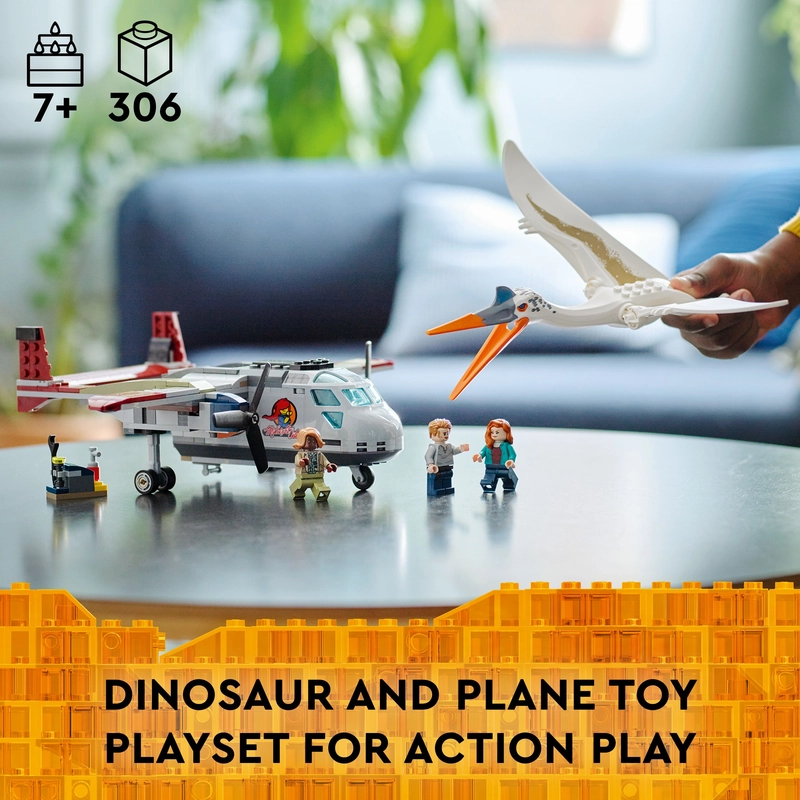 LEGO 76947 Jurassic World Quetzalcoatlus Plane Ambush