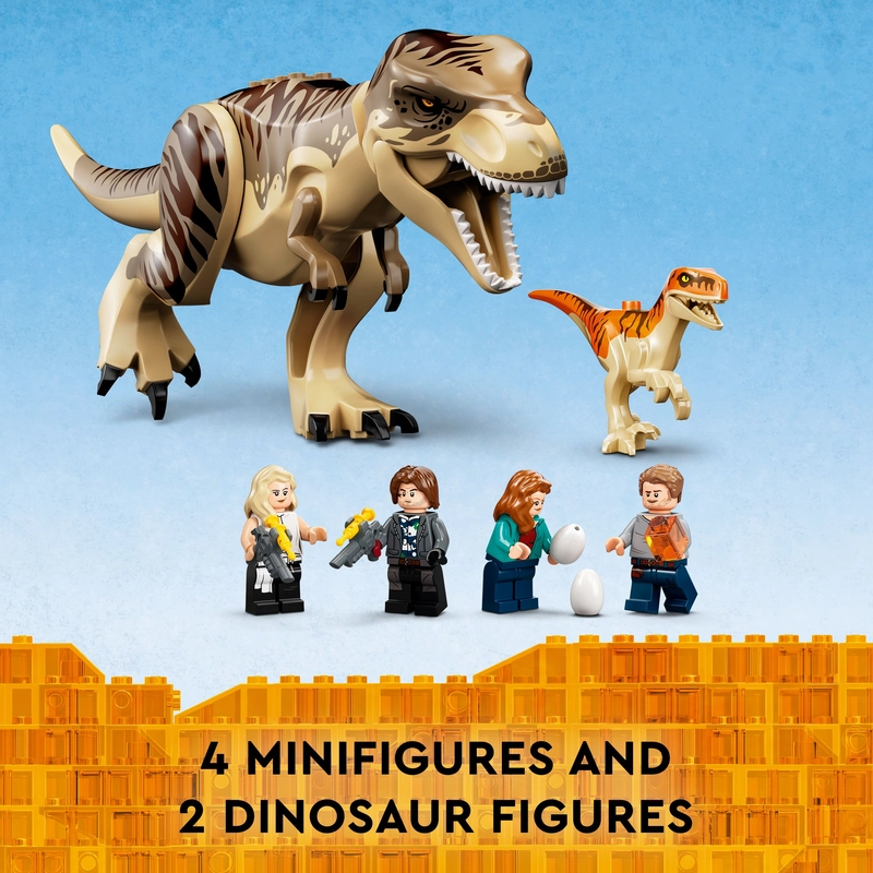 LEGO 76948 Jurassic World T.Rex & Atrociraptor Dinosaur Breakout