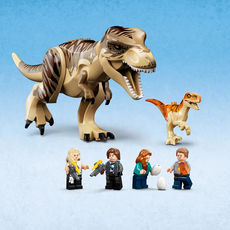 LEGO 76948 Jurassic World T.Rex & Atrociraptor Dinosaur Breakout