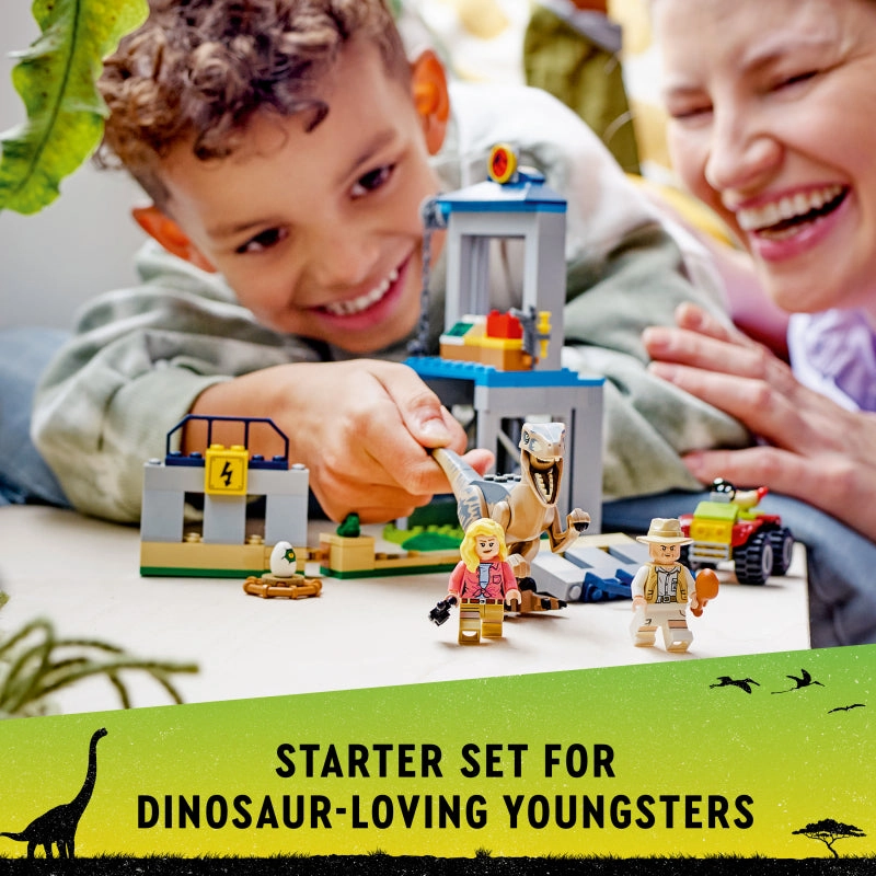 LEGO 76957 Jurassic World Velociraptor Escape