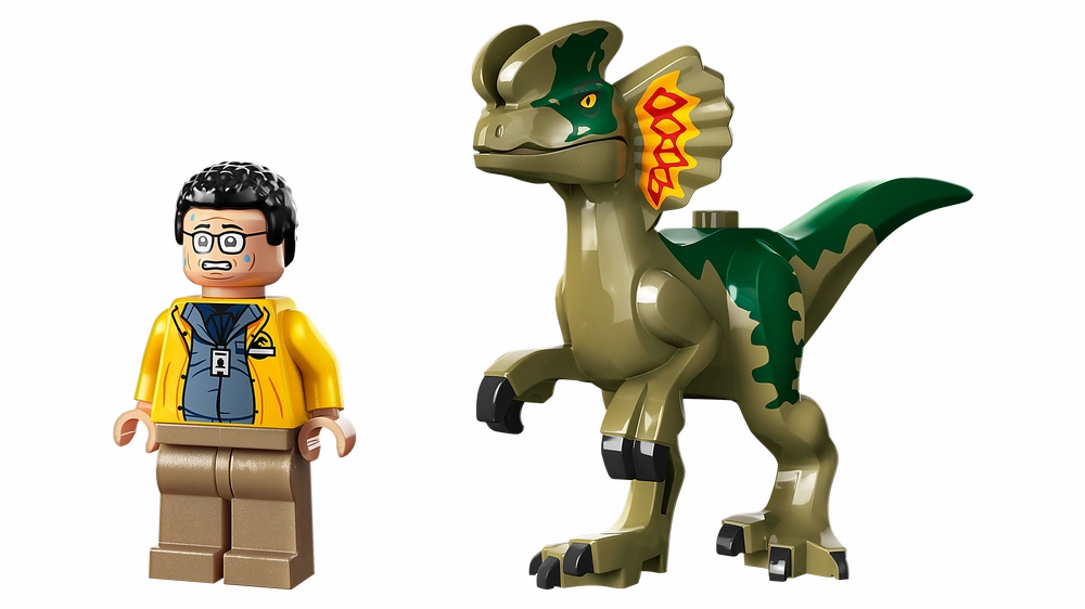 LEGO 76958 Jurassic World Dilophosaurus Ambush