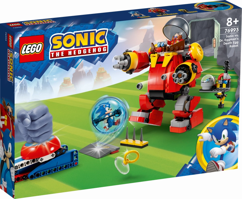 LEGO 76993 Sonic The Hedgehog Sonic Vs. Dr Eggman's Death Egg Robot