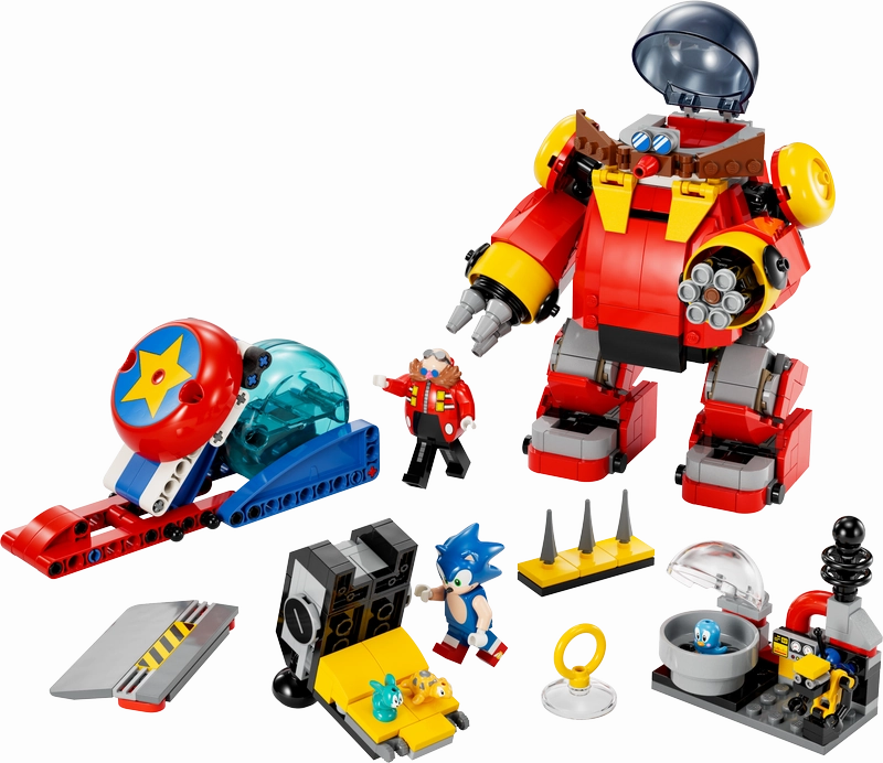 LEGO 76993 Sonic The Hedgehog Sonic Vs. Dr Eggman's Death Egg Robot