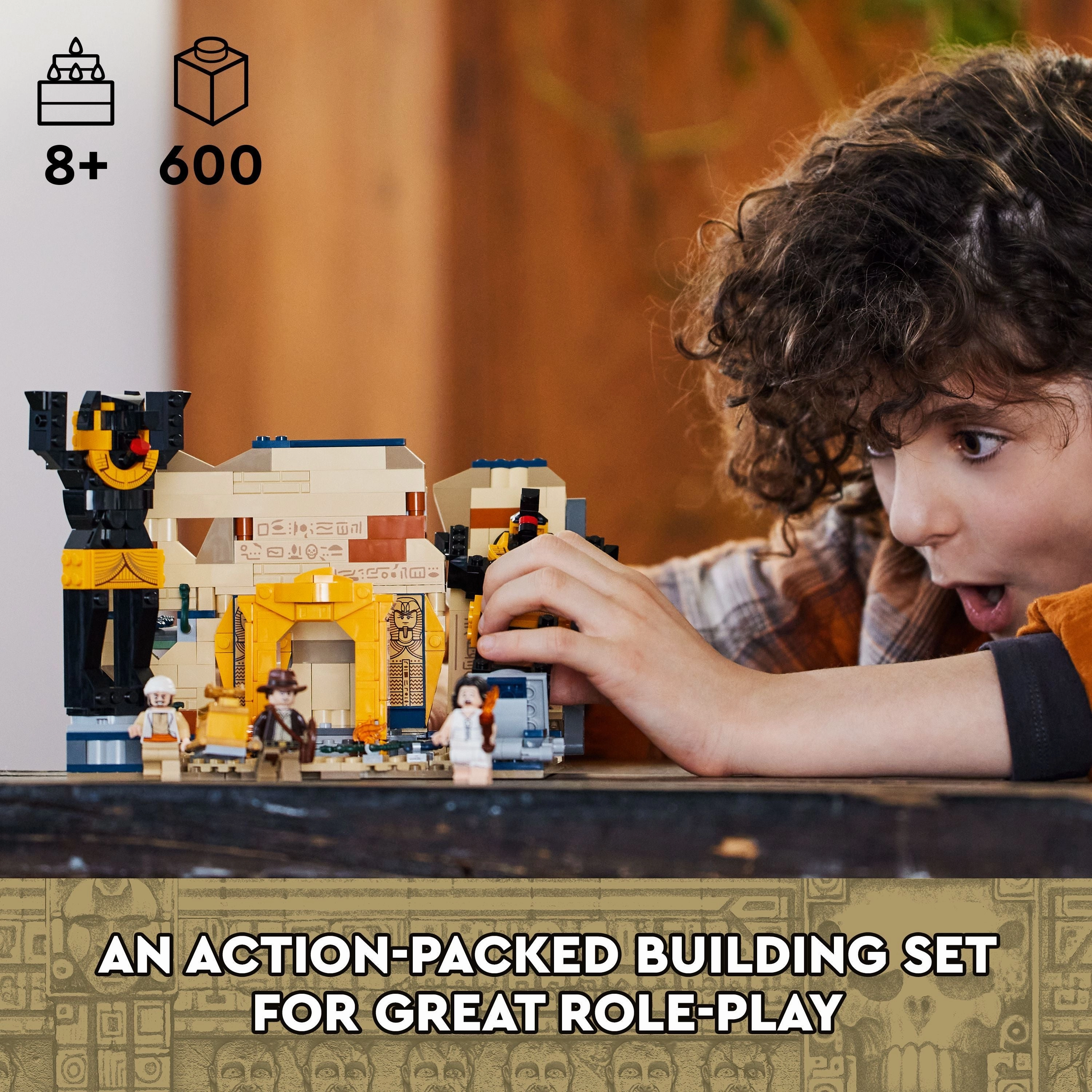 LEGO 77013 Indiana Jones Escape From The Lost Tomb