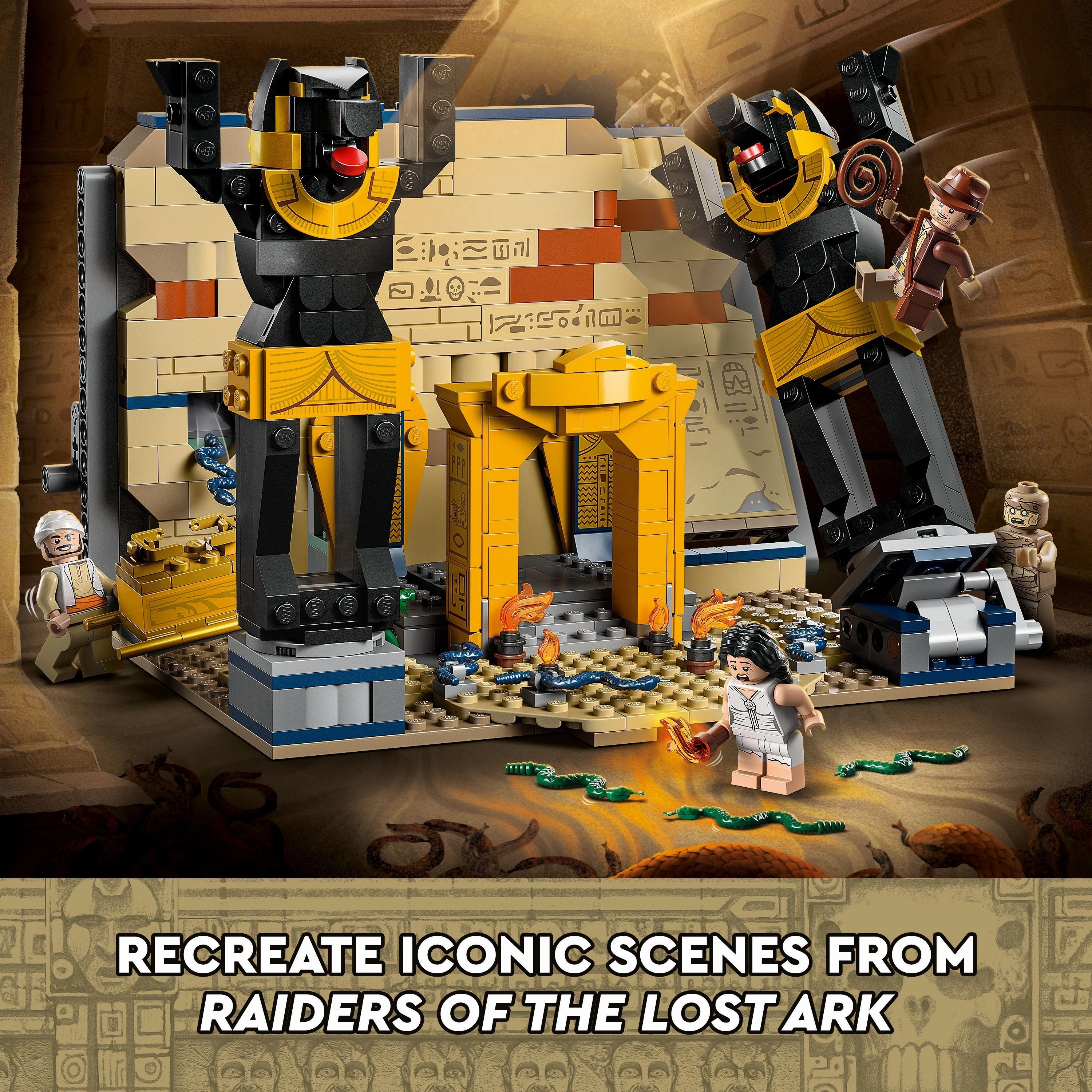 LEGO 77013 Indiana Jones Escape From The Lost Tomb