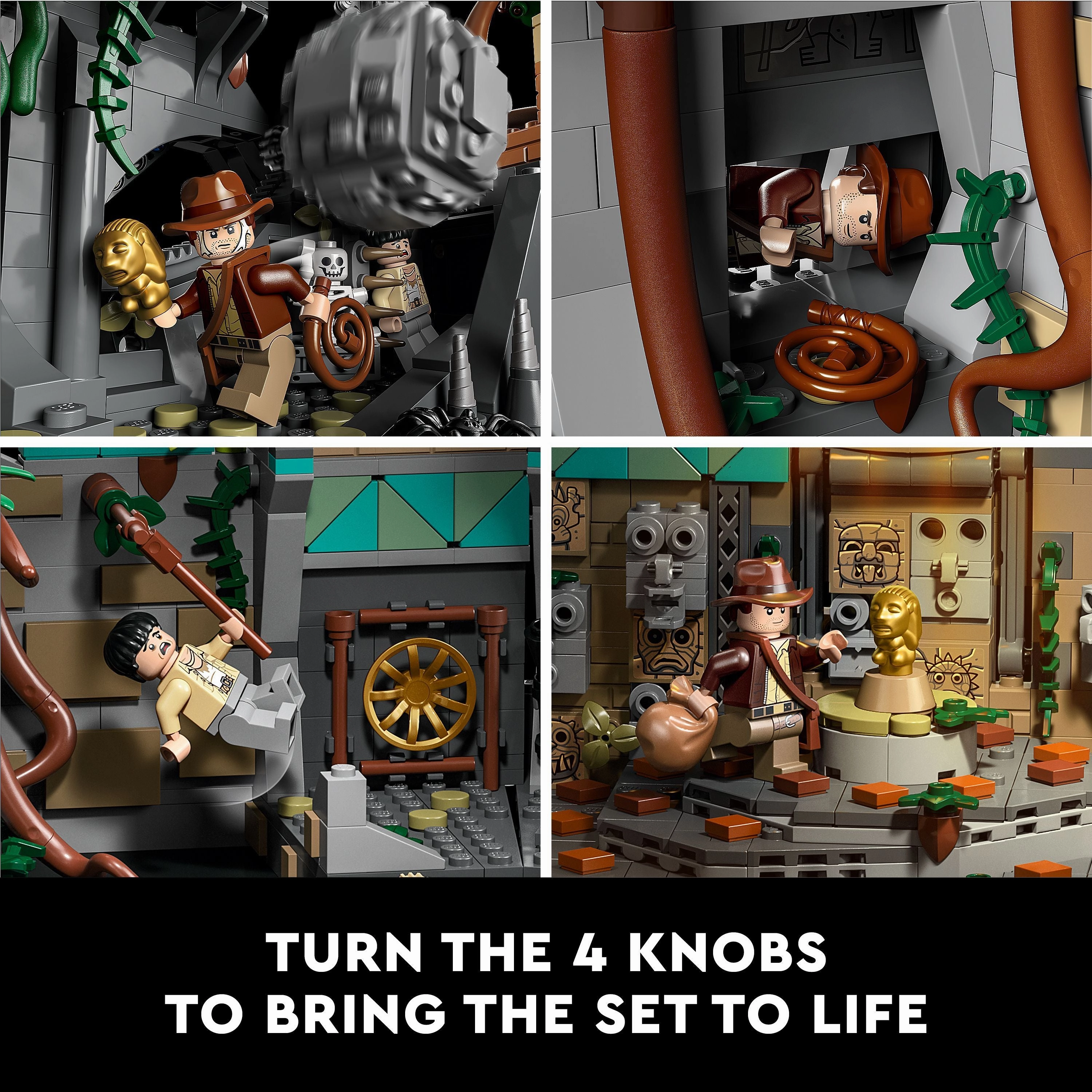 LEGO 77015 Indiana Jones Temple Of The Golden Idol