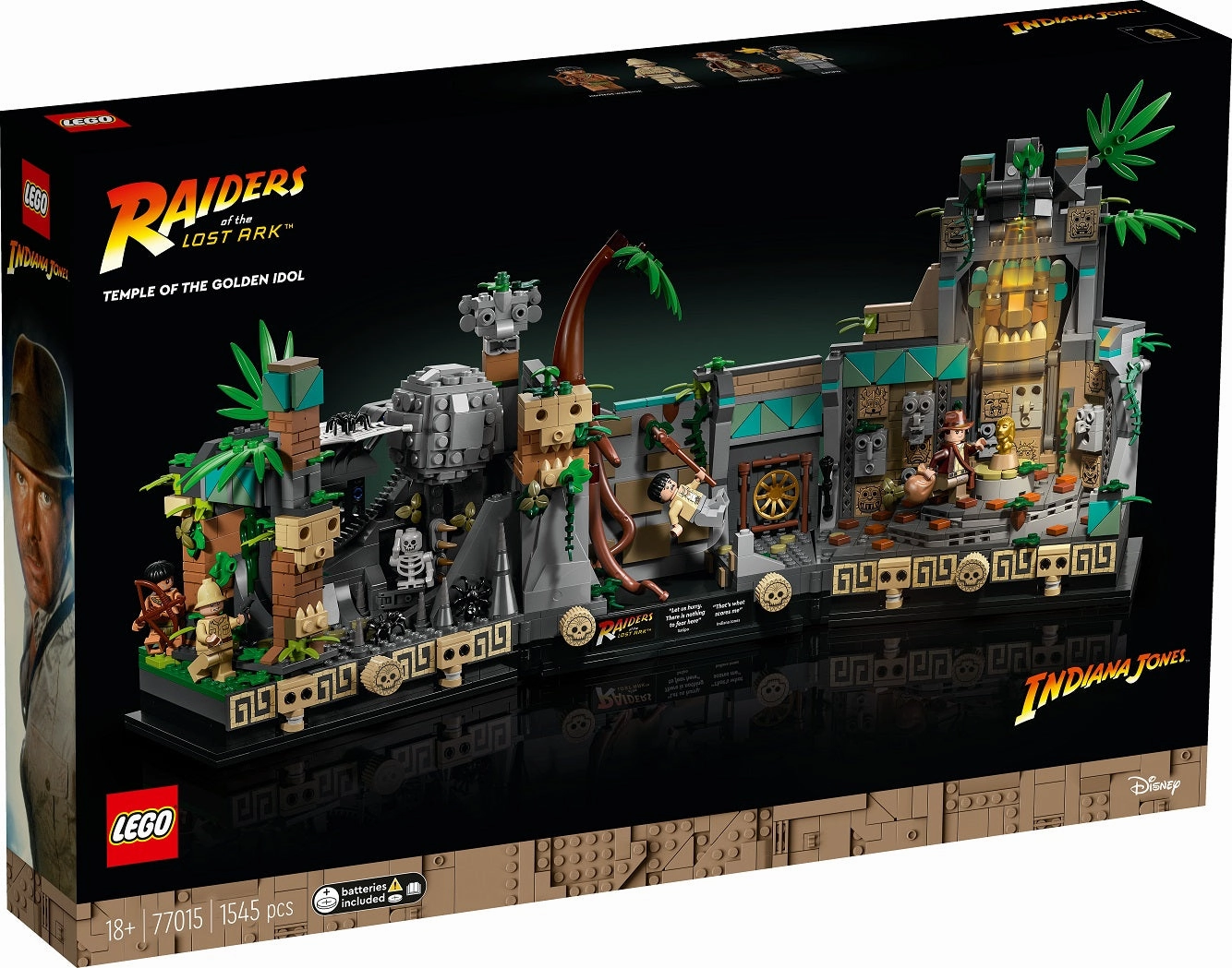 LEGO 77015 Indiana Jones Temple Of The Golden Idol