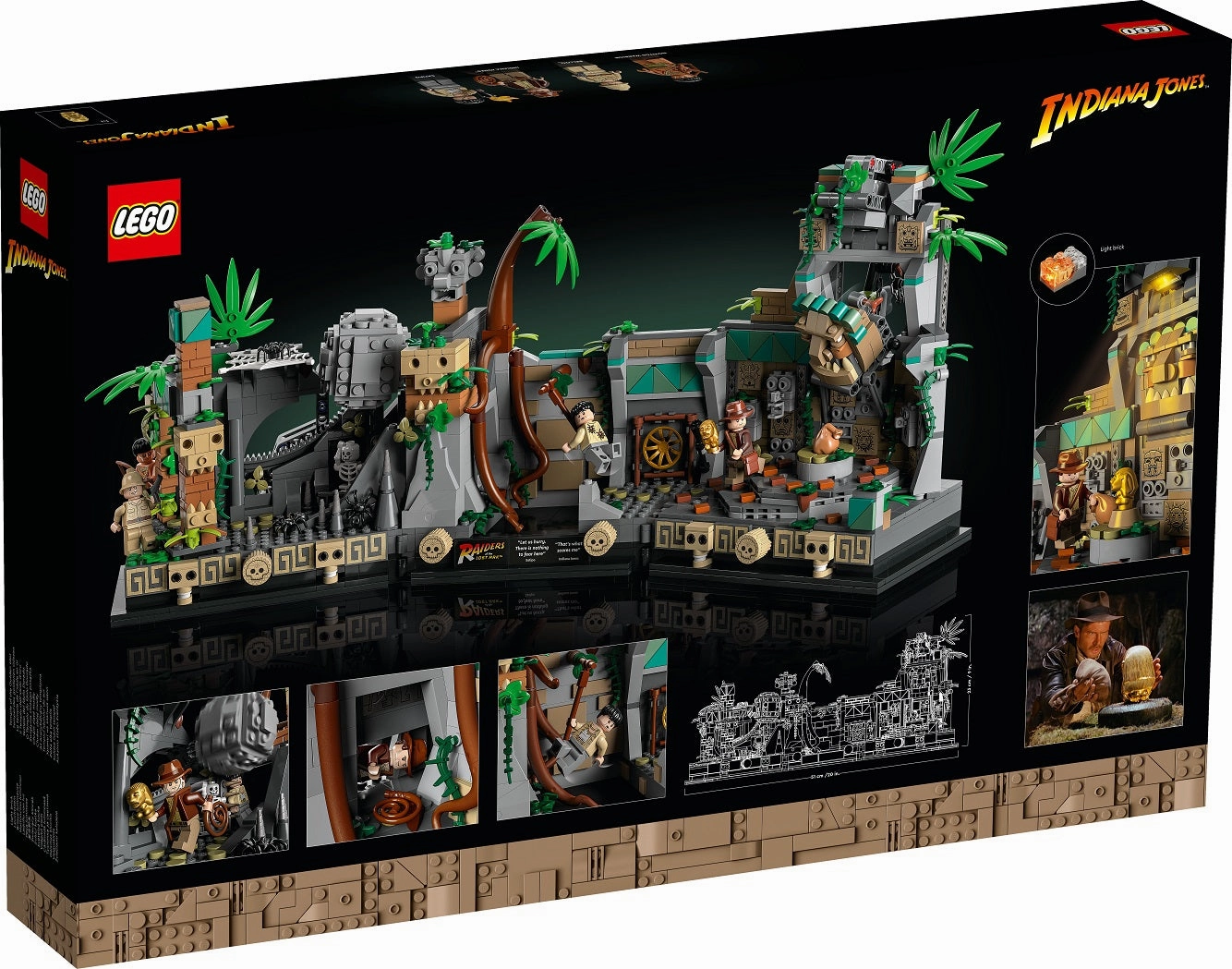 LEGO 77015 Indiana Jones Temple Of The Golden Idol