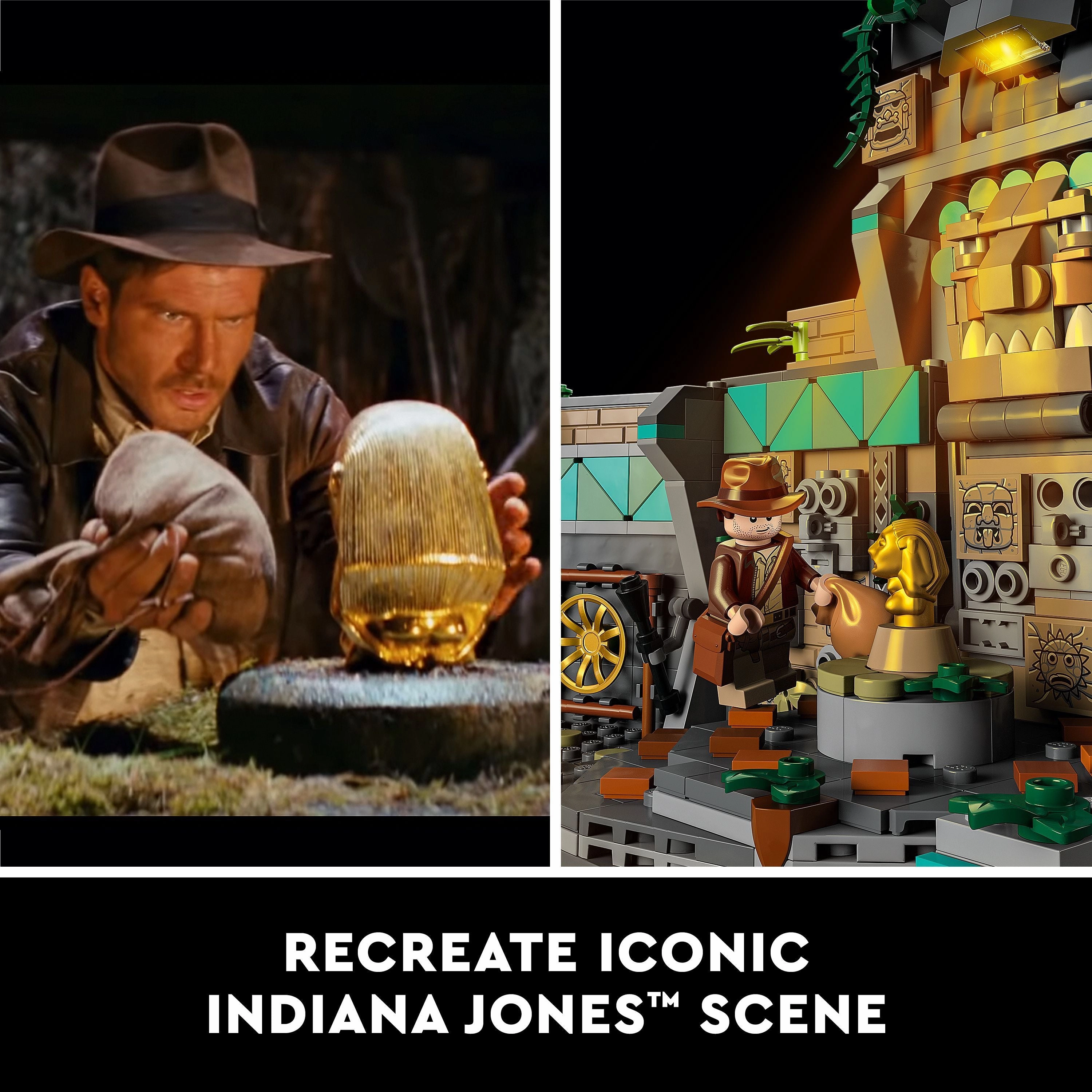 LEGO 77015 Indiana Jones Temple Of The Golden Idol