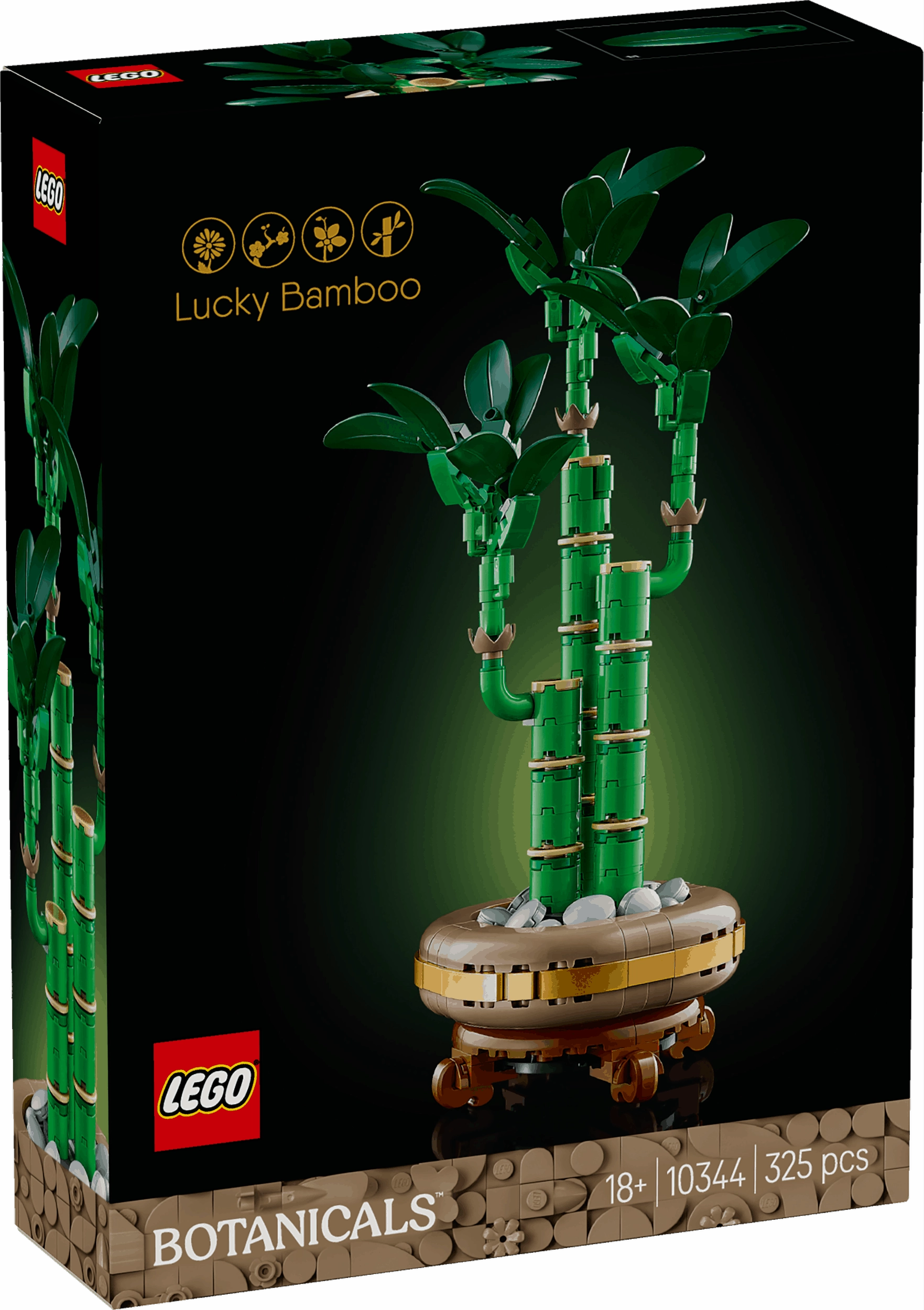 Lego Botanicals 10344 Lucky Bamboo Building Set for Adults Age 18 & Up