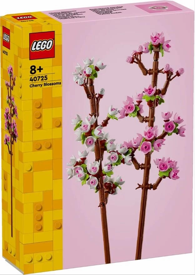 Lego Botanicals 40725 Cherry Blossoms Building Toy Gift for Ages 8 